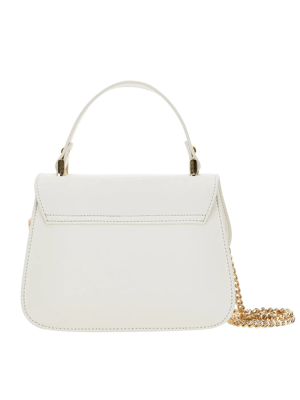 MONNALISA Cream regenerated leather bag for girl-17B001