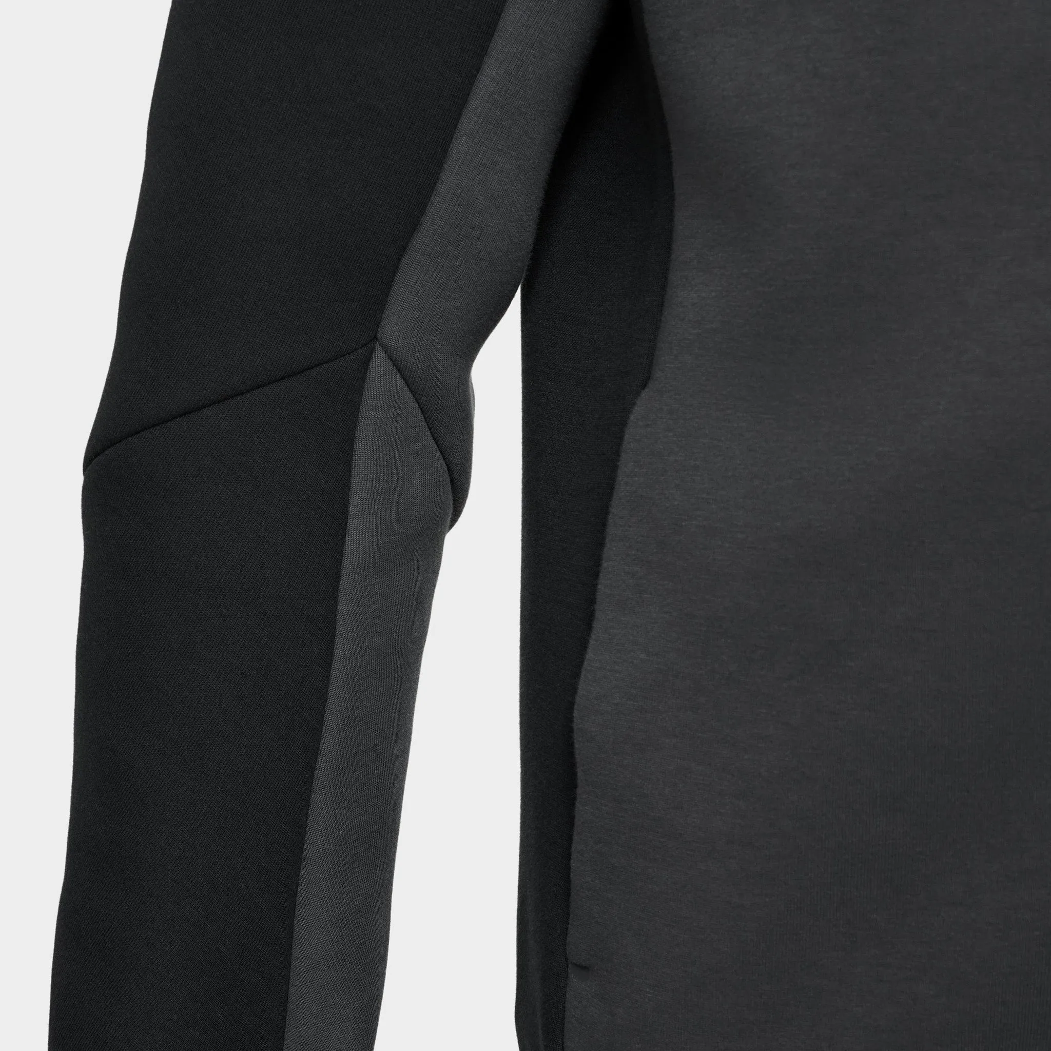 Nike Tech Fleece Full-Zip Windrunner Hoodie Black / Anthracite - Green Strike