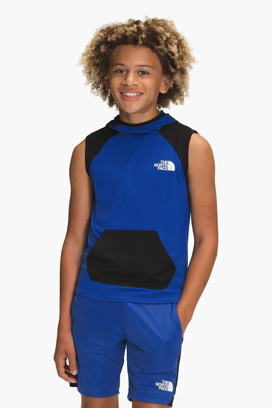 North Face Never Stop Hoodie - Blue