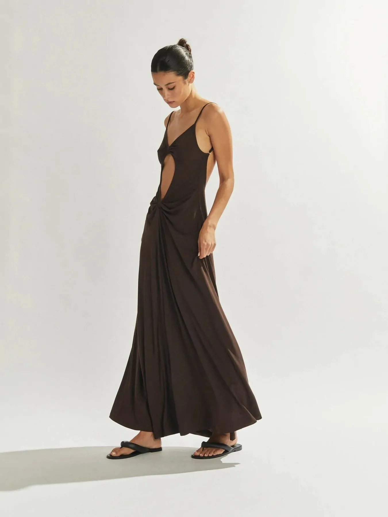 One Mile Sammy Dress in Cocoa
