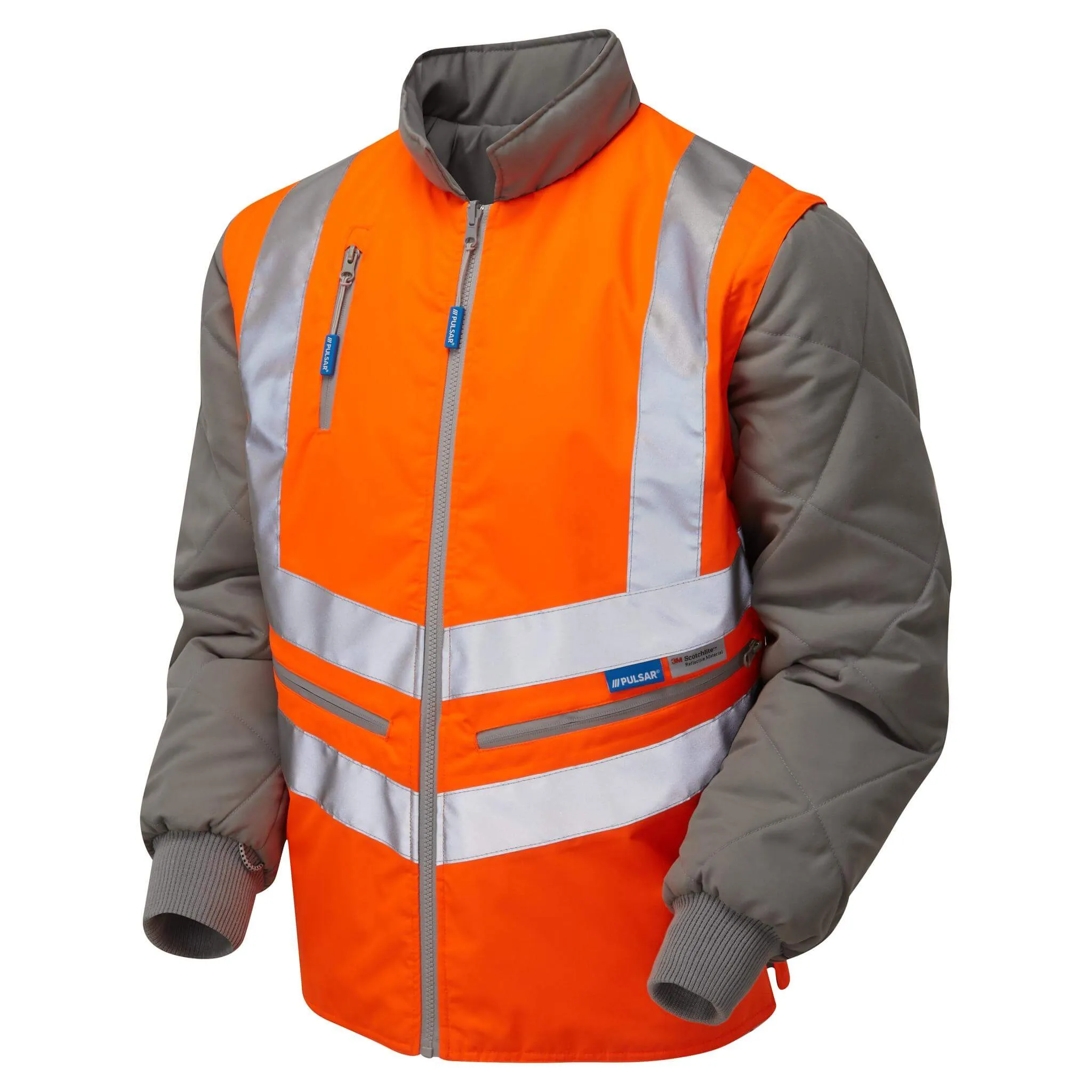 PULSAR PR498 Rail Spec Hi Vis Interactive Body Warmer