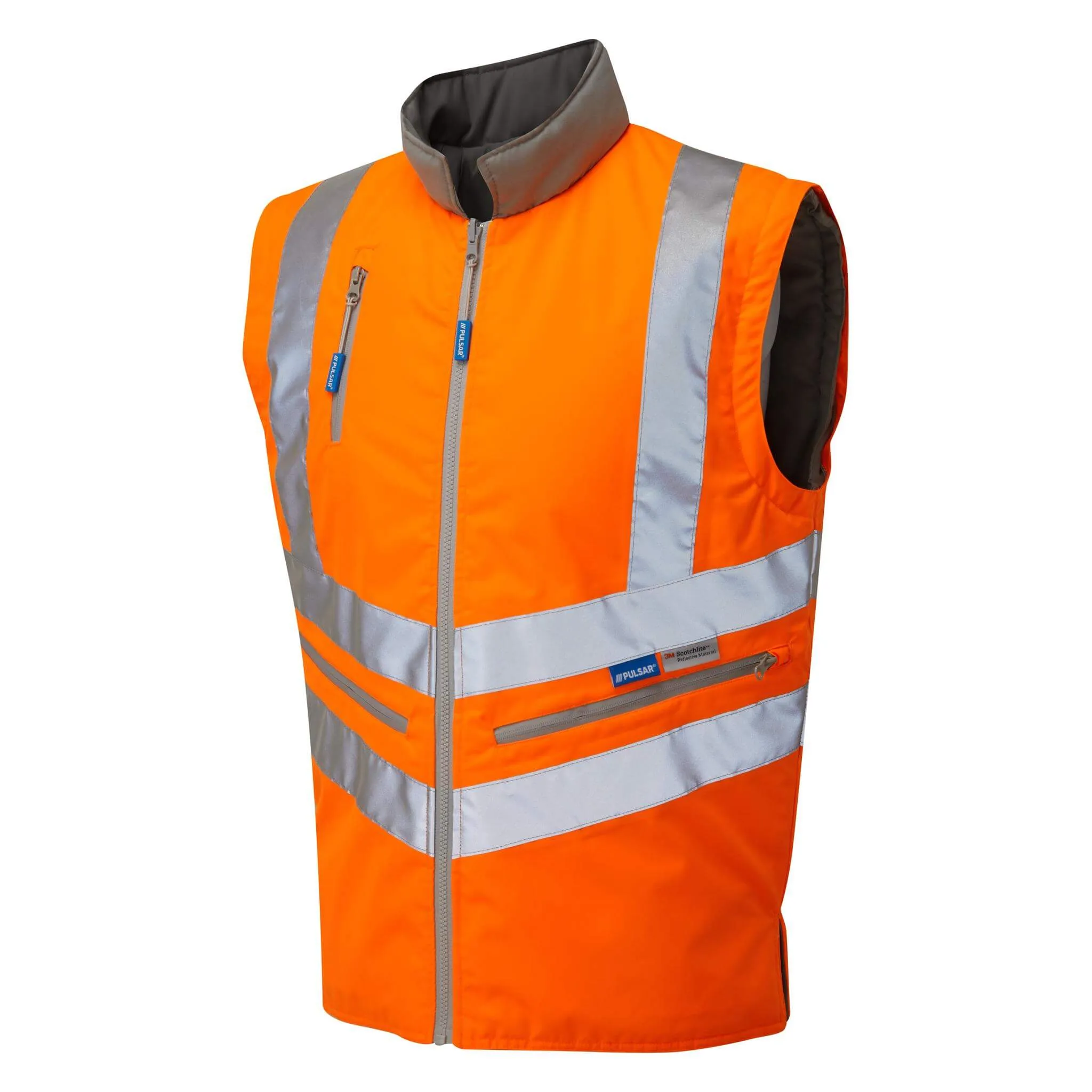 PULSAR PR498 Rail Spec Hi Vis Interactive Body Warmer