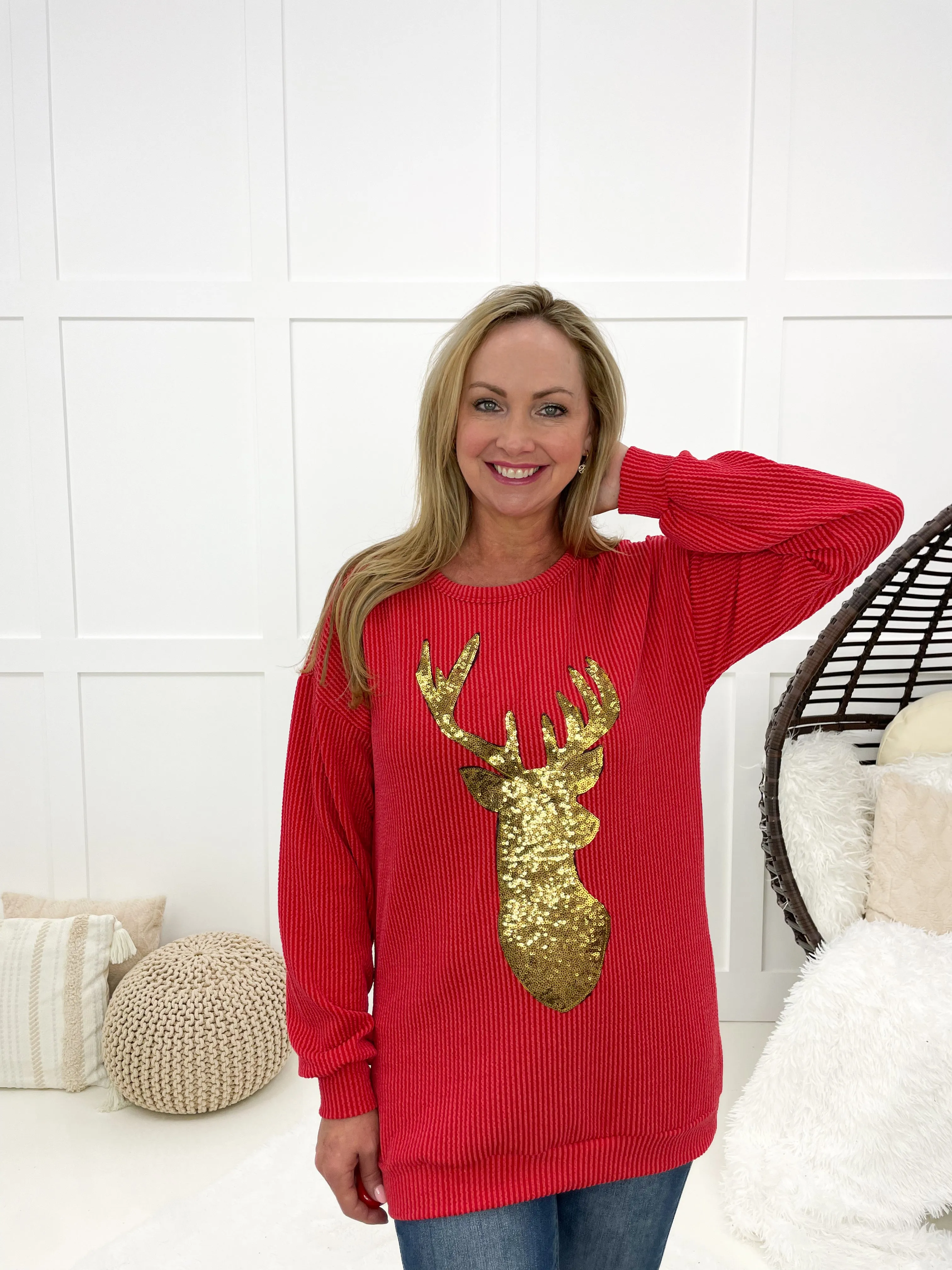 Reindeer Games Long Sleeve Top