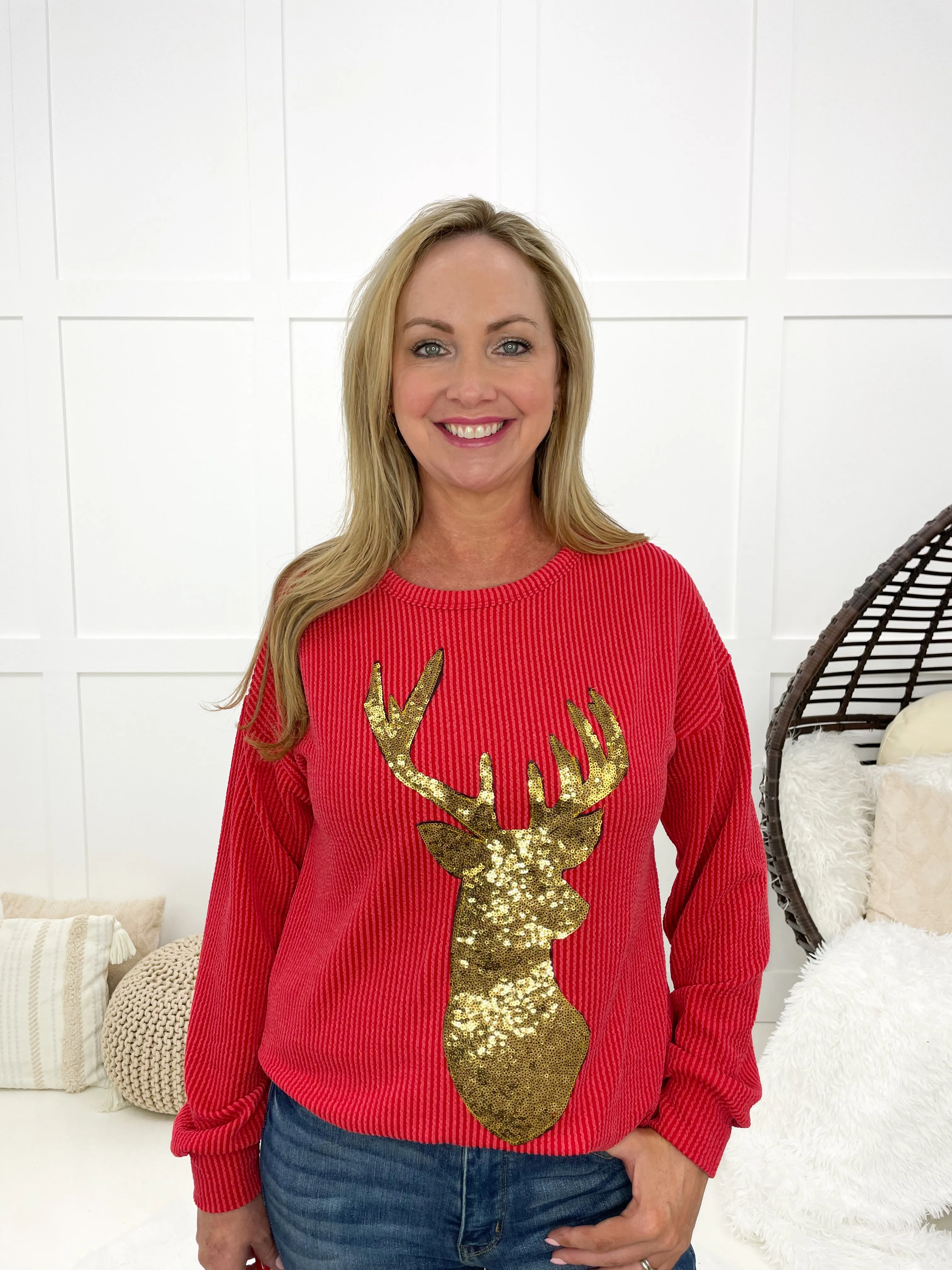 Reindeer Games Long Sleeve Top