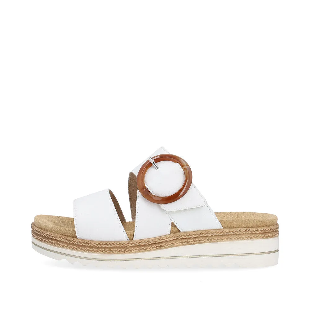 Remonte Ladies Cross Strap Backless Sandal