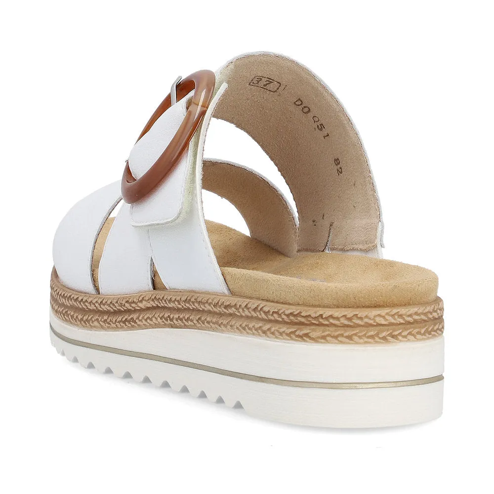 Remonte Ladies Cross Strap Backless Sandal