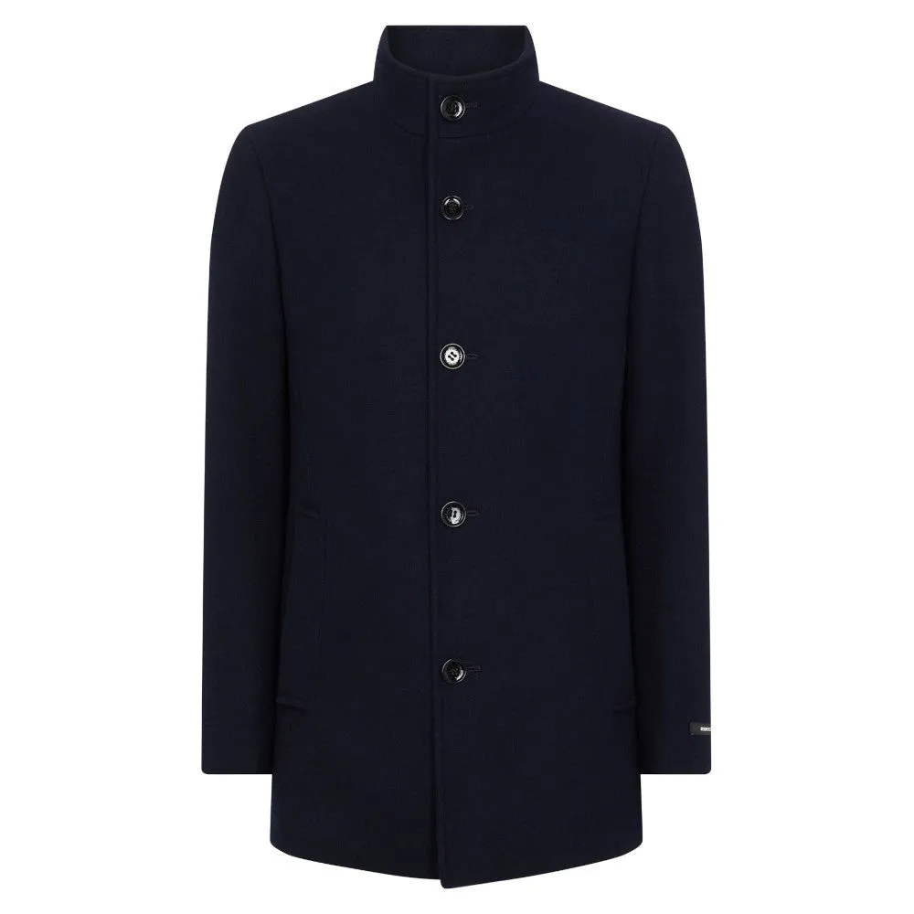 Remus Uomo 90374 79 Navy Jonah Overcoat