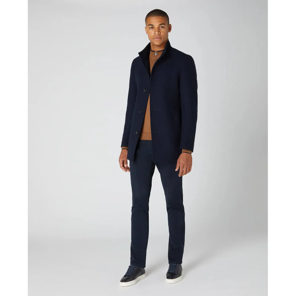 Remus Uomo 90374 79 Navy Jonah Overcoat