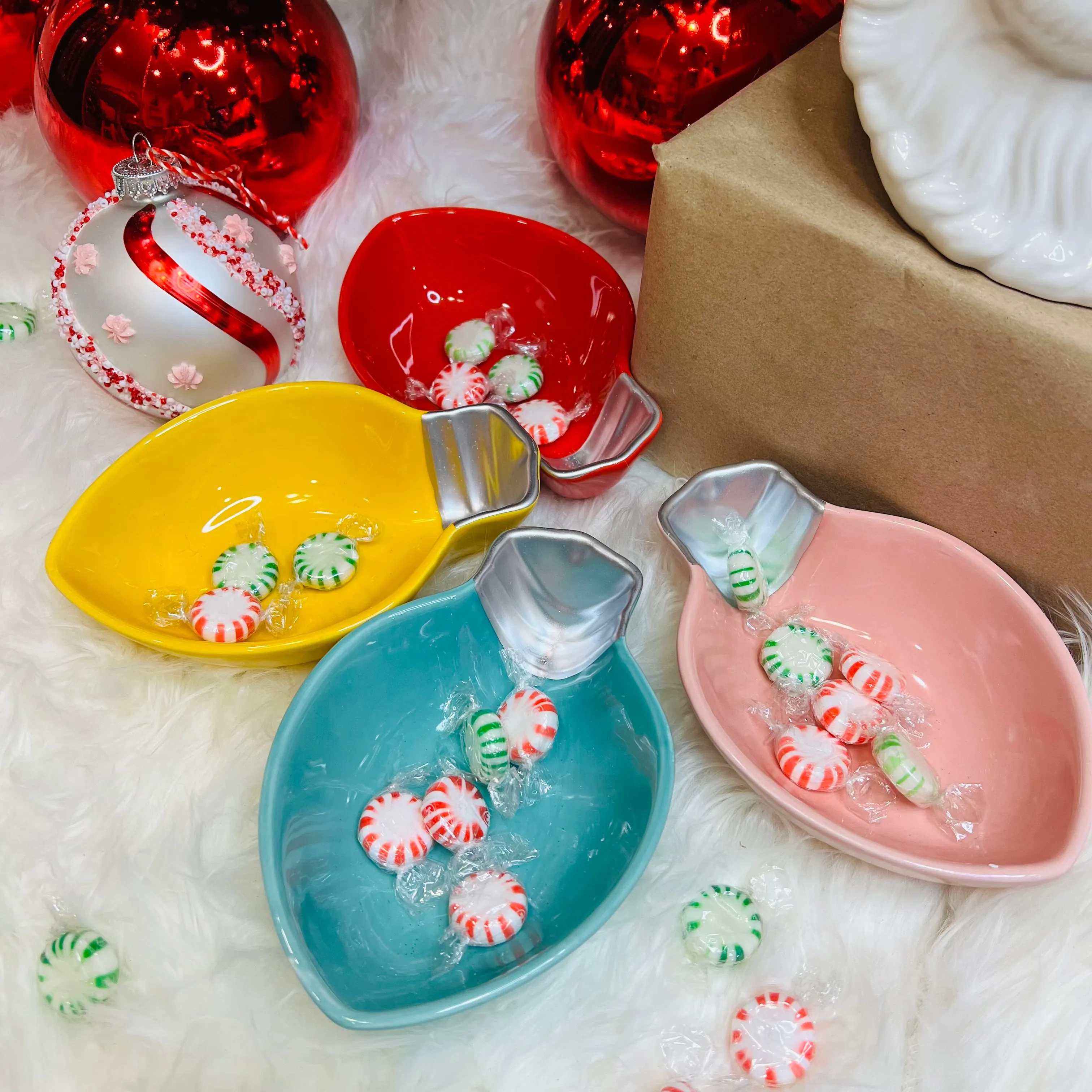 Retro Ceramic Bulb Bowl Set