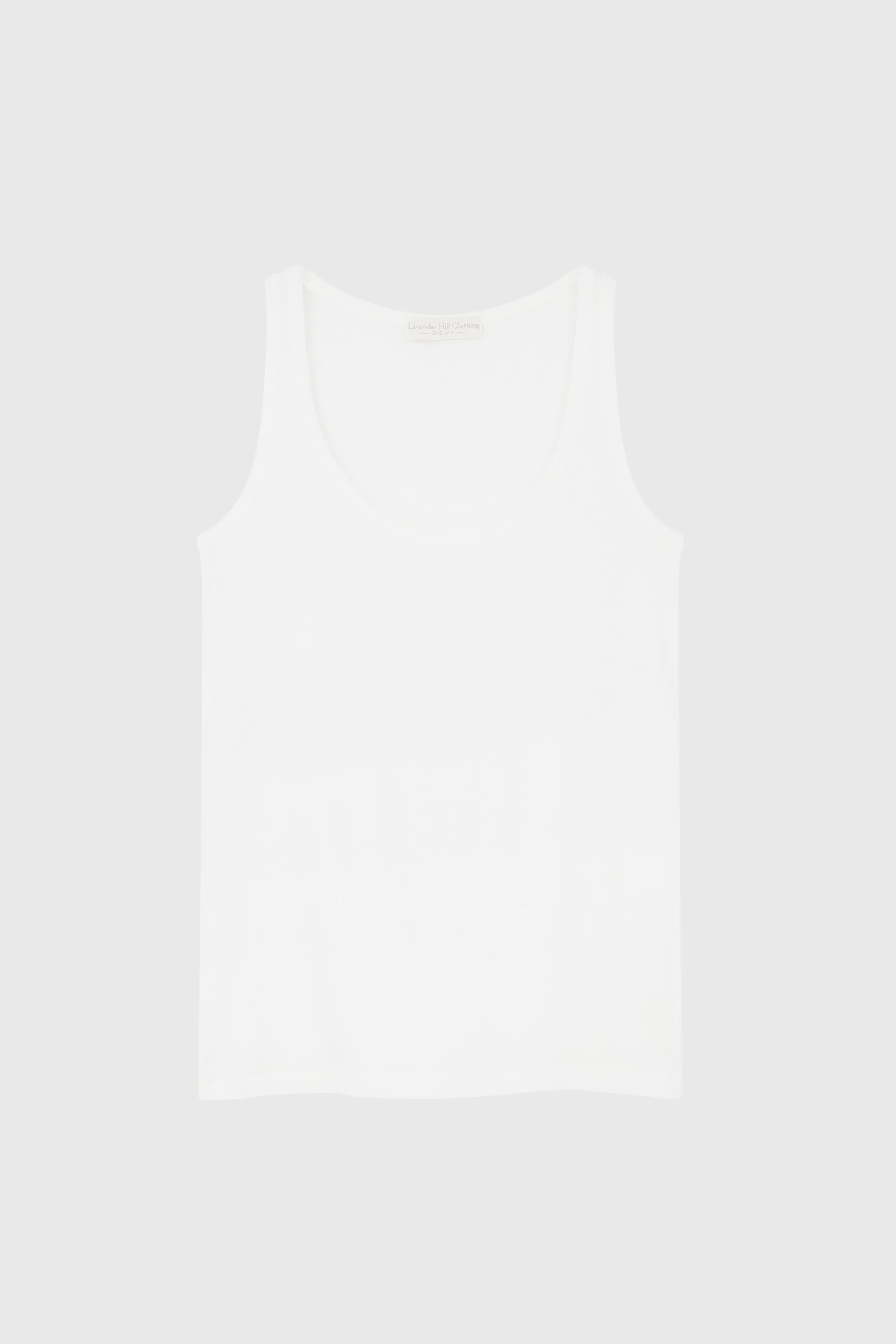 Ribbed TENCEL™ Lyocell  Scoop Neck Tank | Multiple Colours