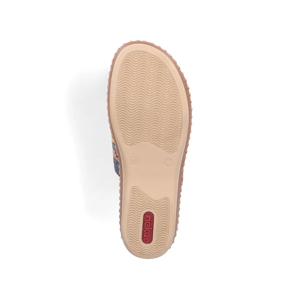 Rieker Ladies Woven Backless Sandal