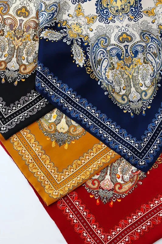 Satin bandana tube top