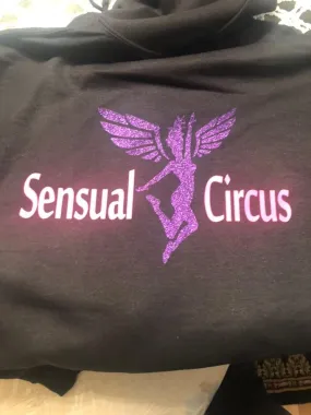 Sensual Hoodie One Sided Black