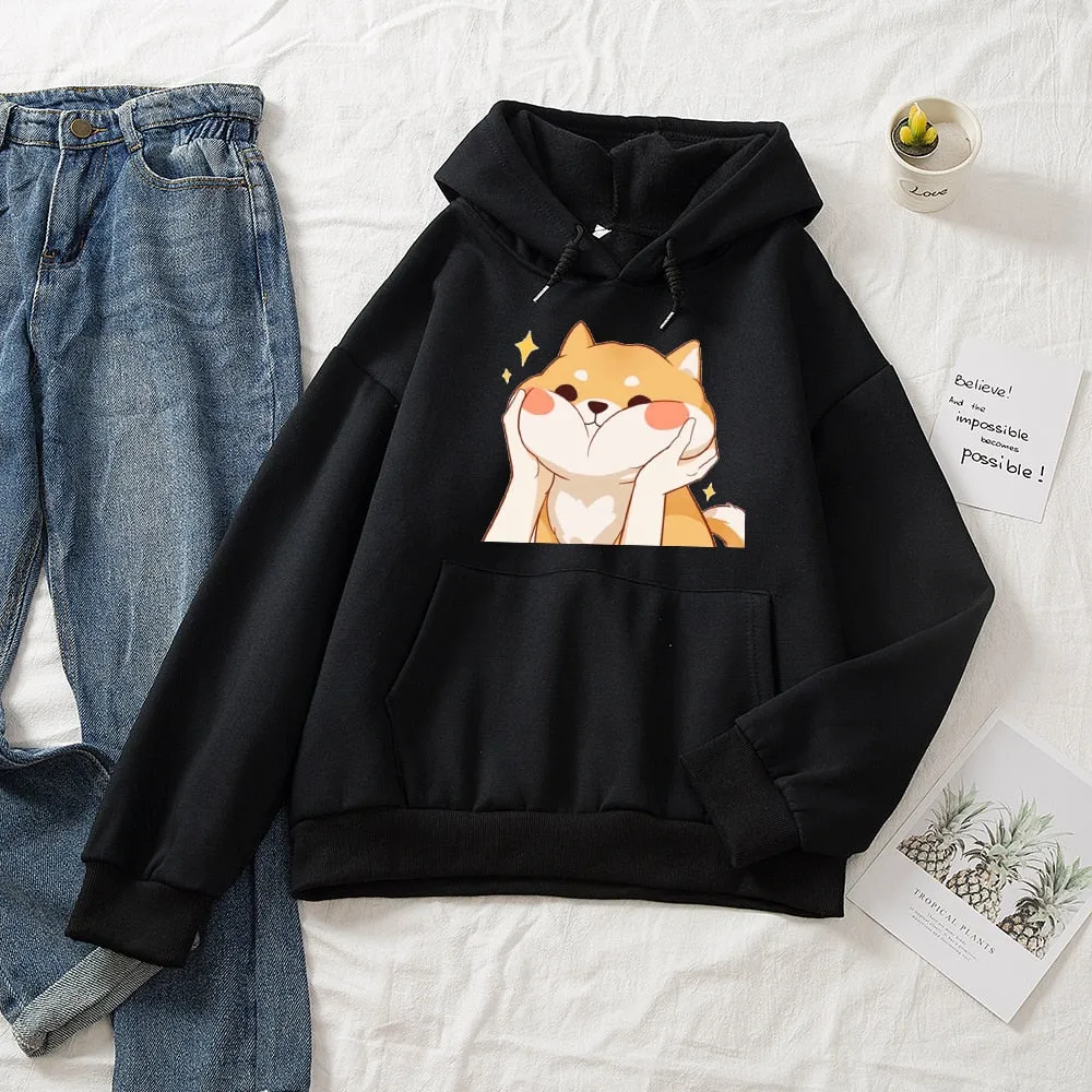Shiba Inu Kawaii Hoodie