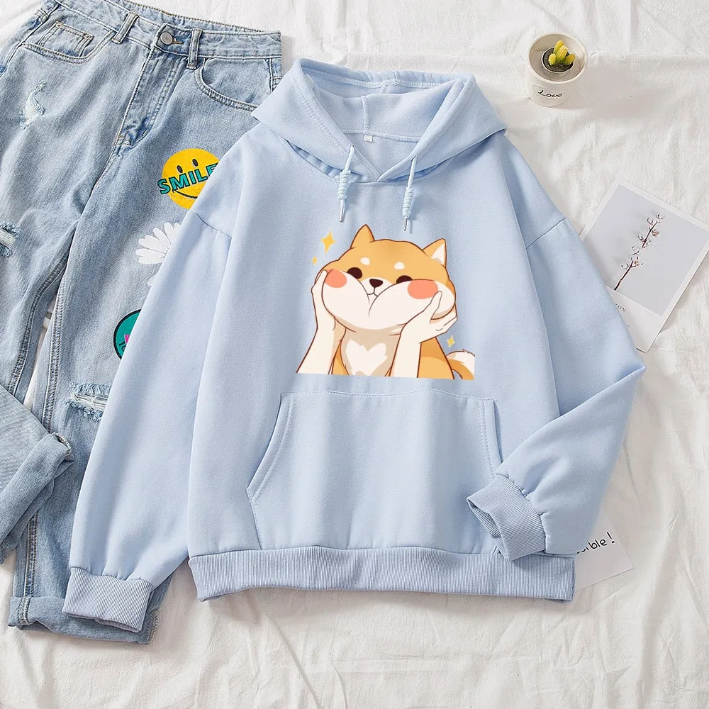 Shiba Inu Kawaii Hoodie