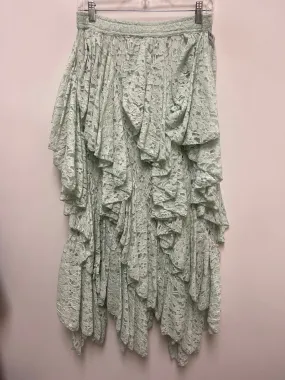 Skirt Maxi By Clothes Mentor In Green, Size: 12