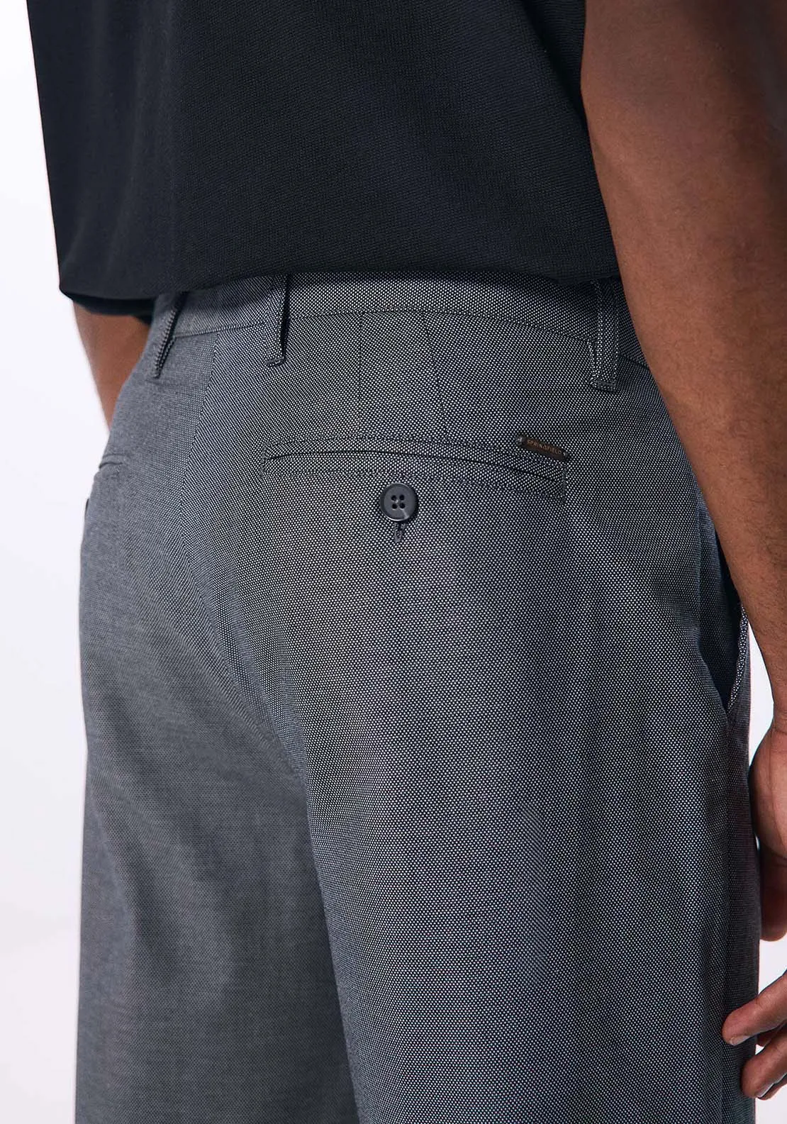 Slim fit comfort dress chinos - Grey