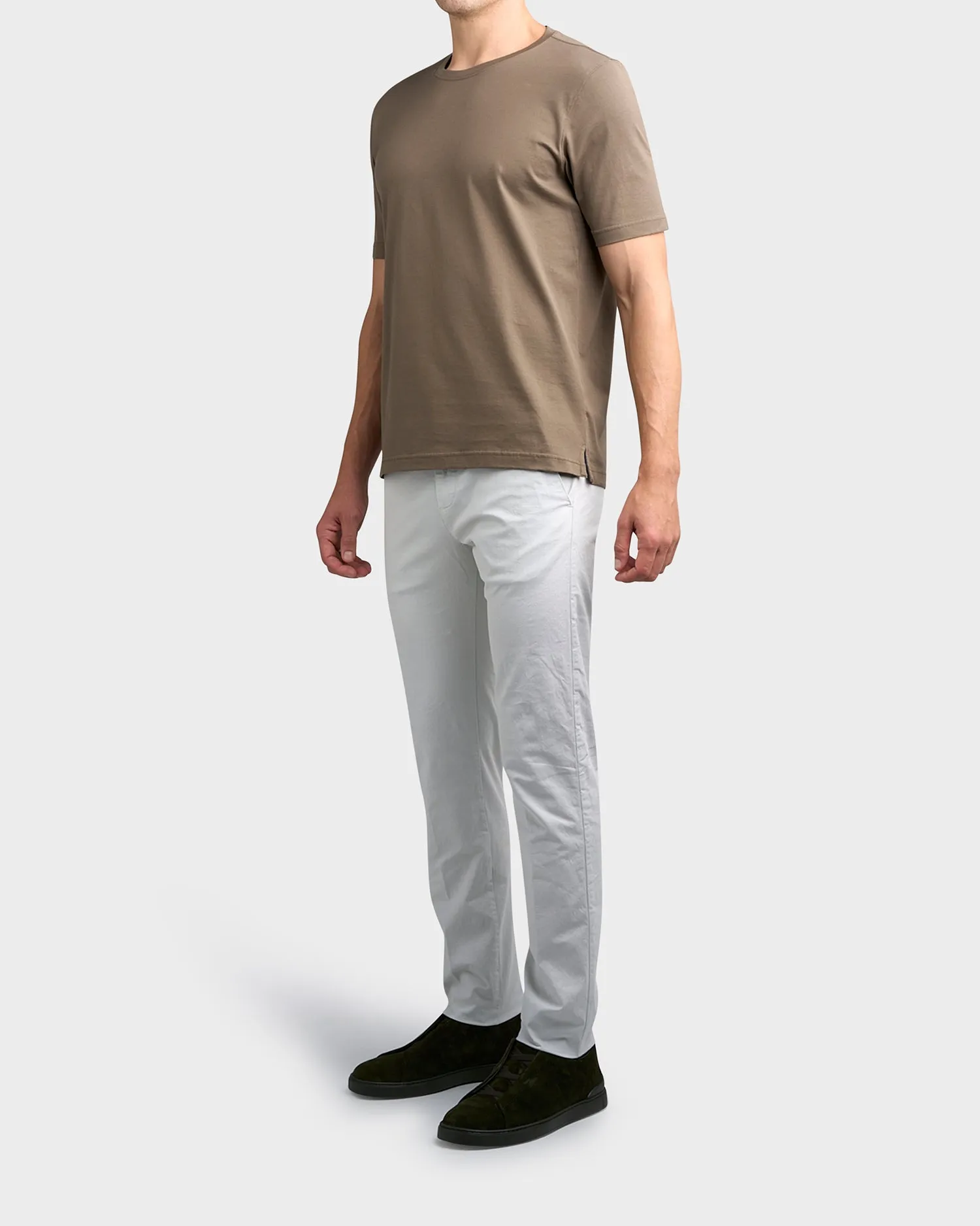 Stone Cotton Chinos