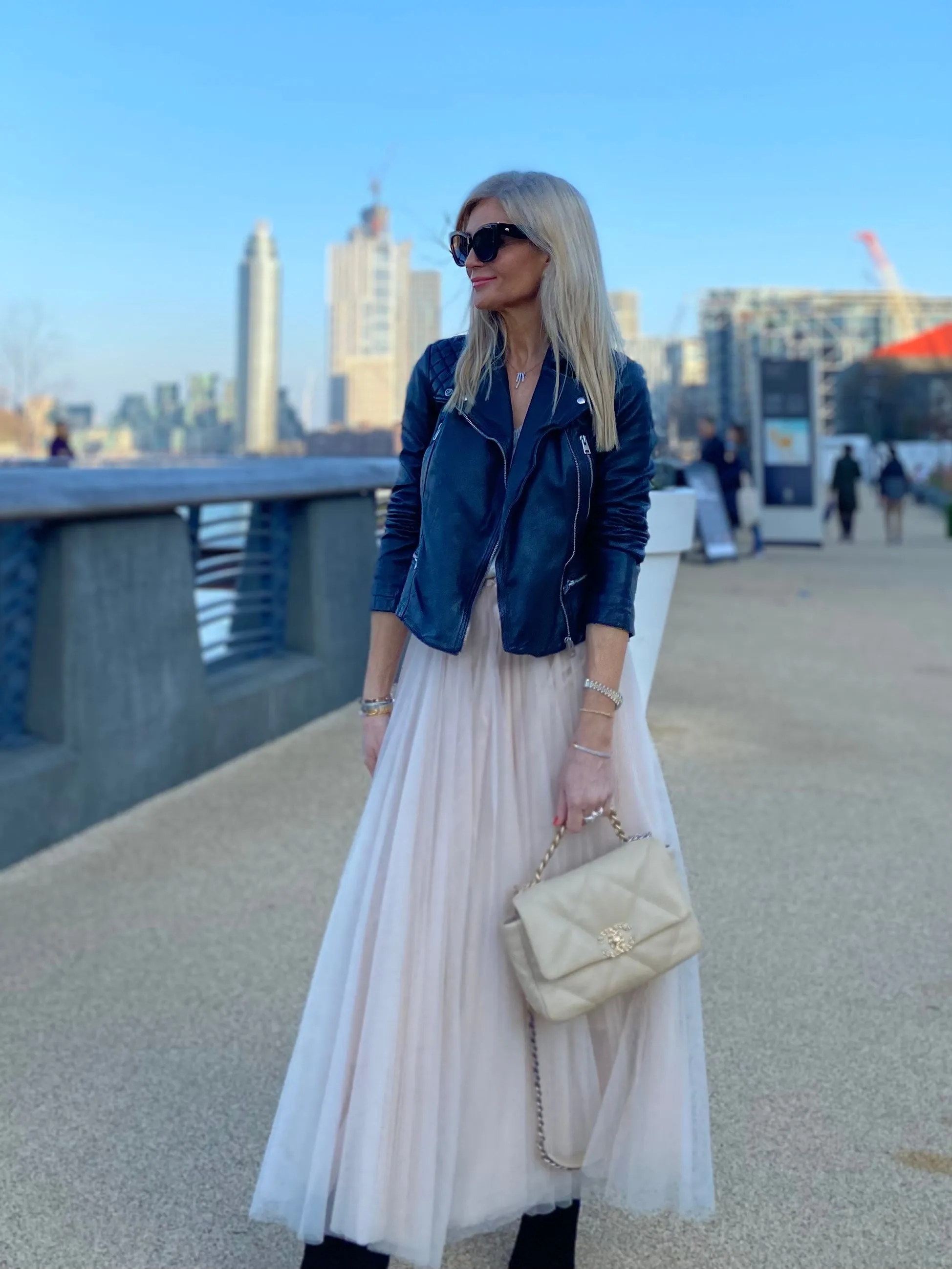 Tessa Tulle Skirt Nude