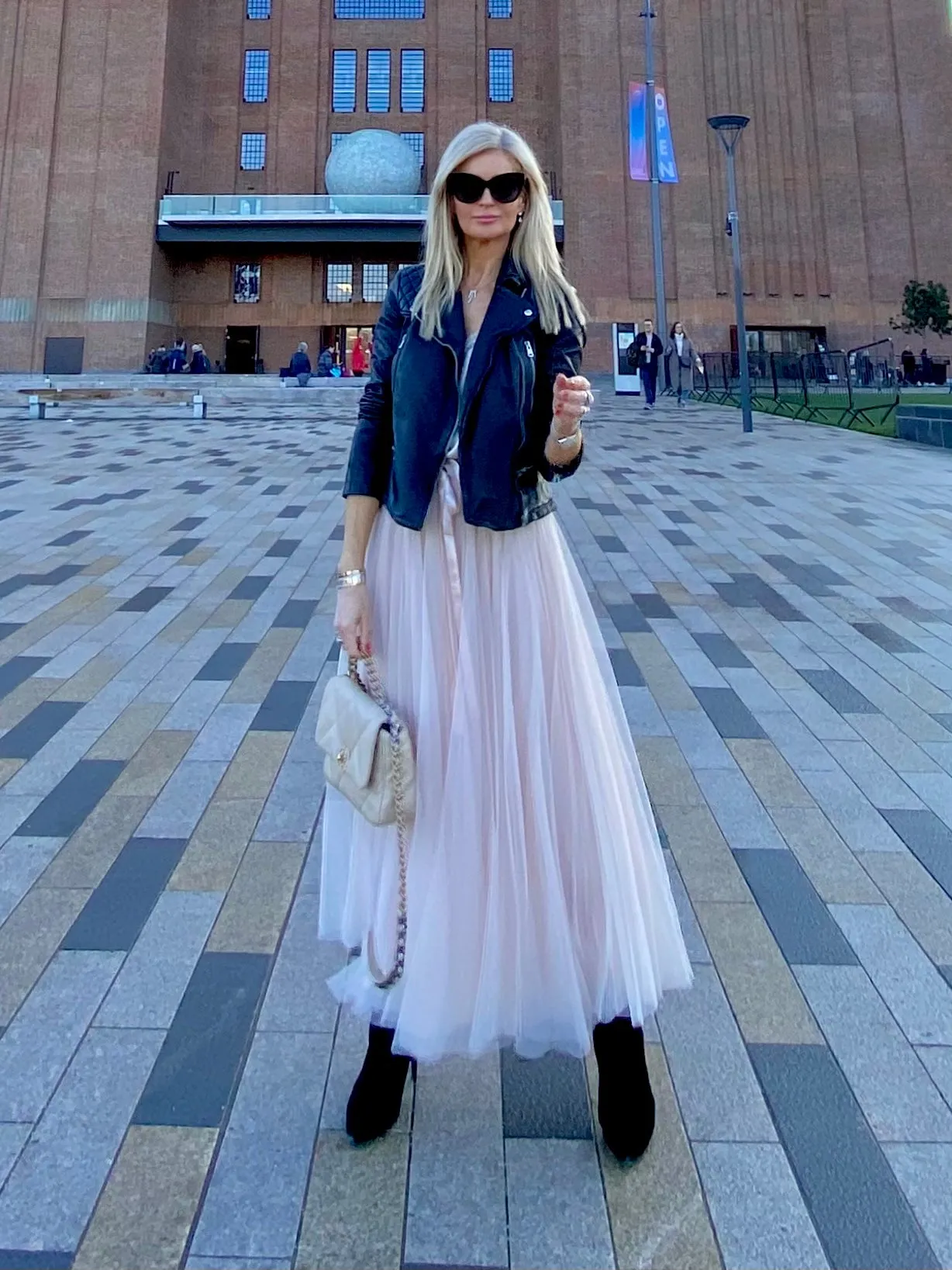 Tessa Tulle Skirt Nude