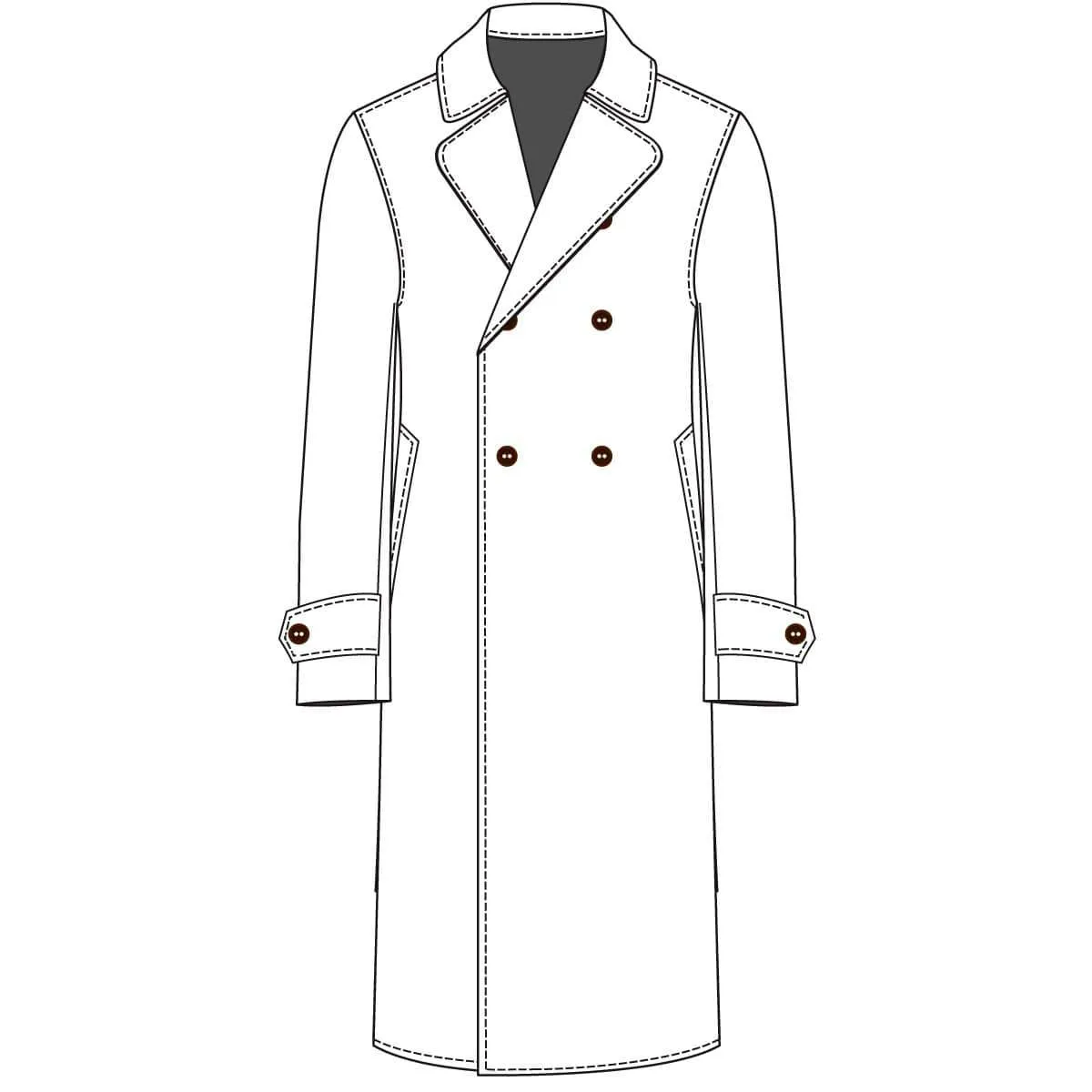 The Stately Overcoat | Mauve Herring