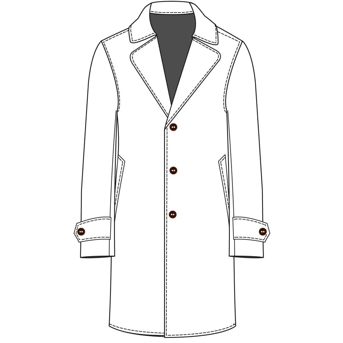 The Stately Overcoat | Mauve Herring