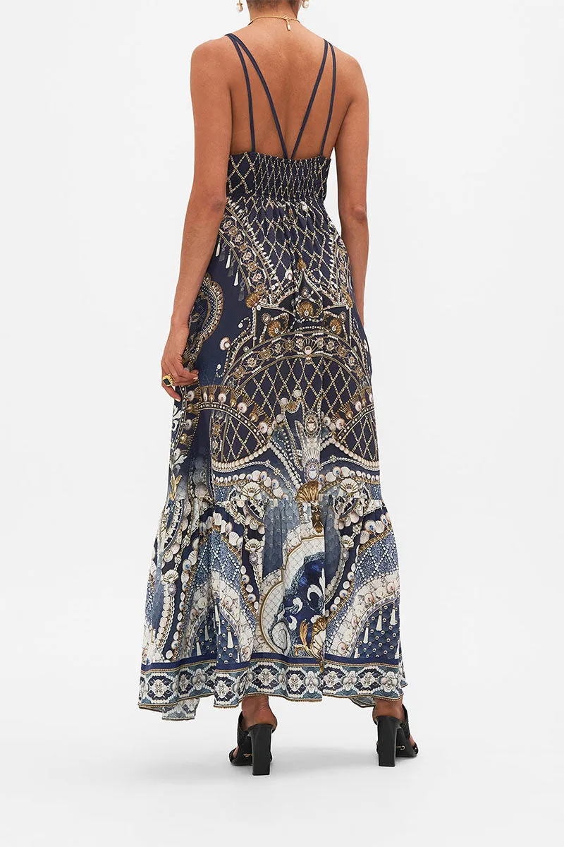 TIERED DRESS W/ HARDWARE