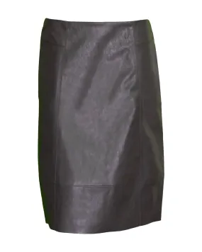 Vegan Leather Skirt