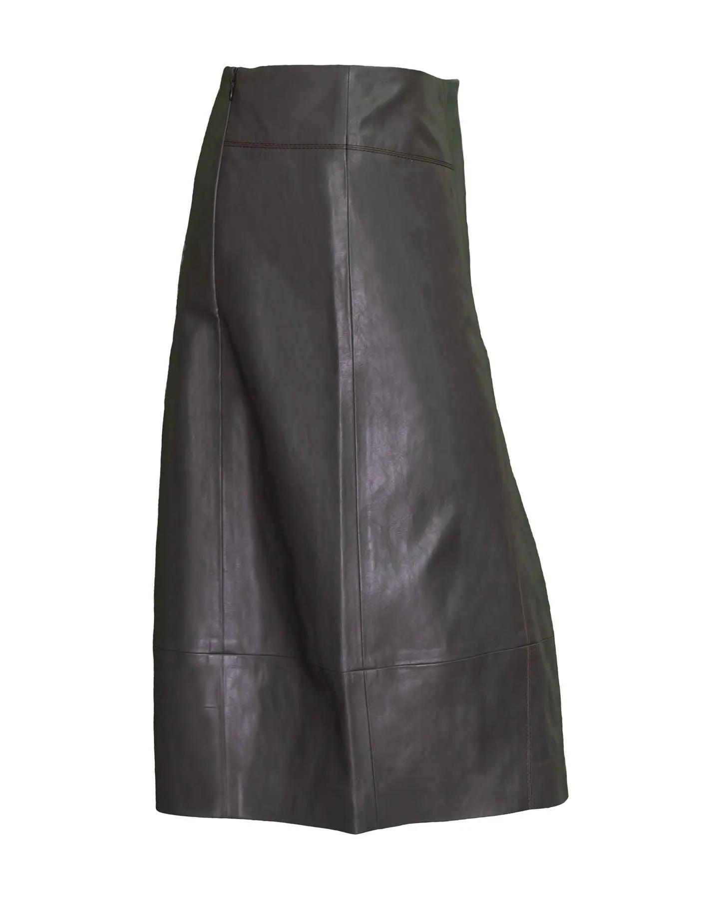 Vegan Leather Skirt