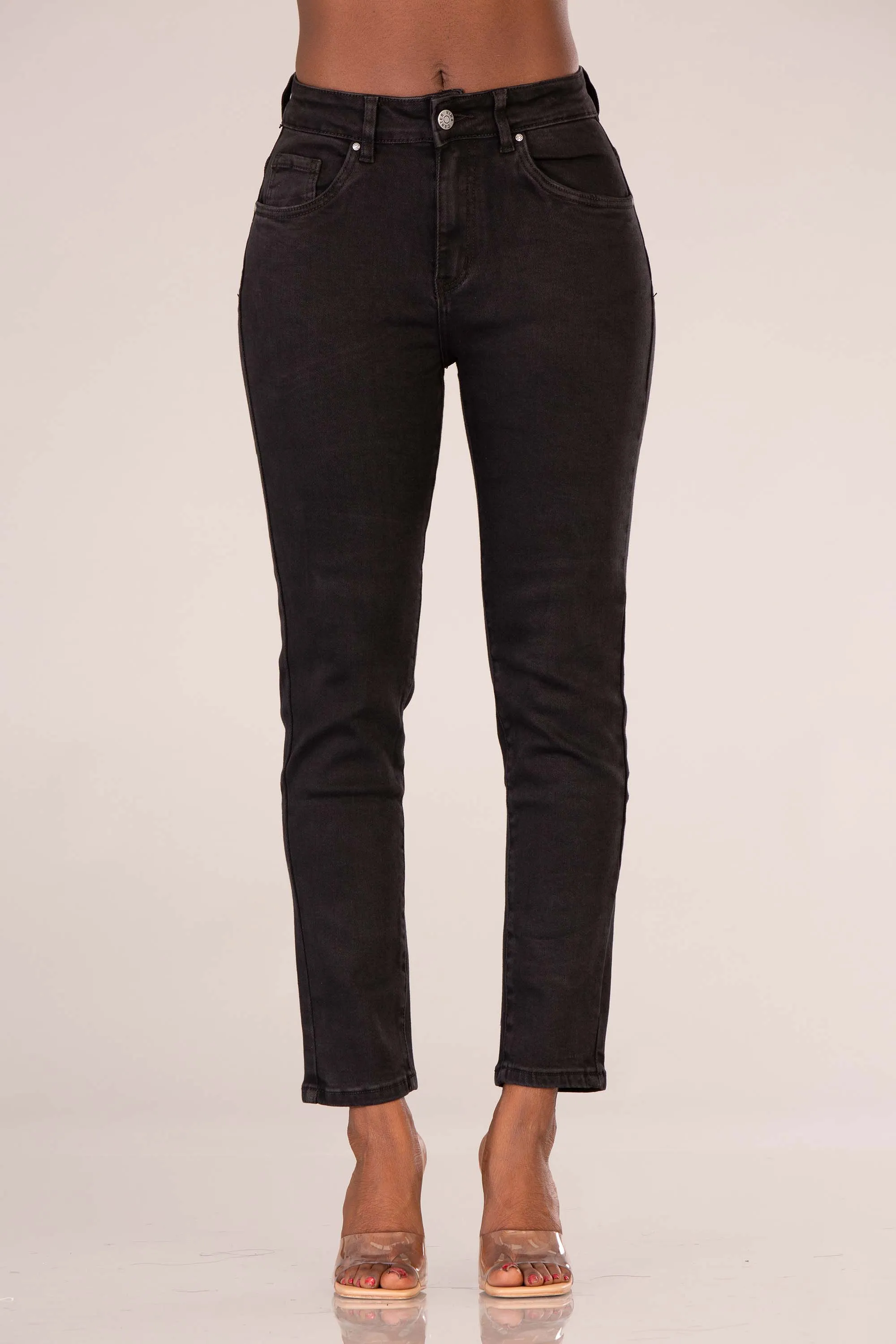 Wholesale Black Mom Jeans