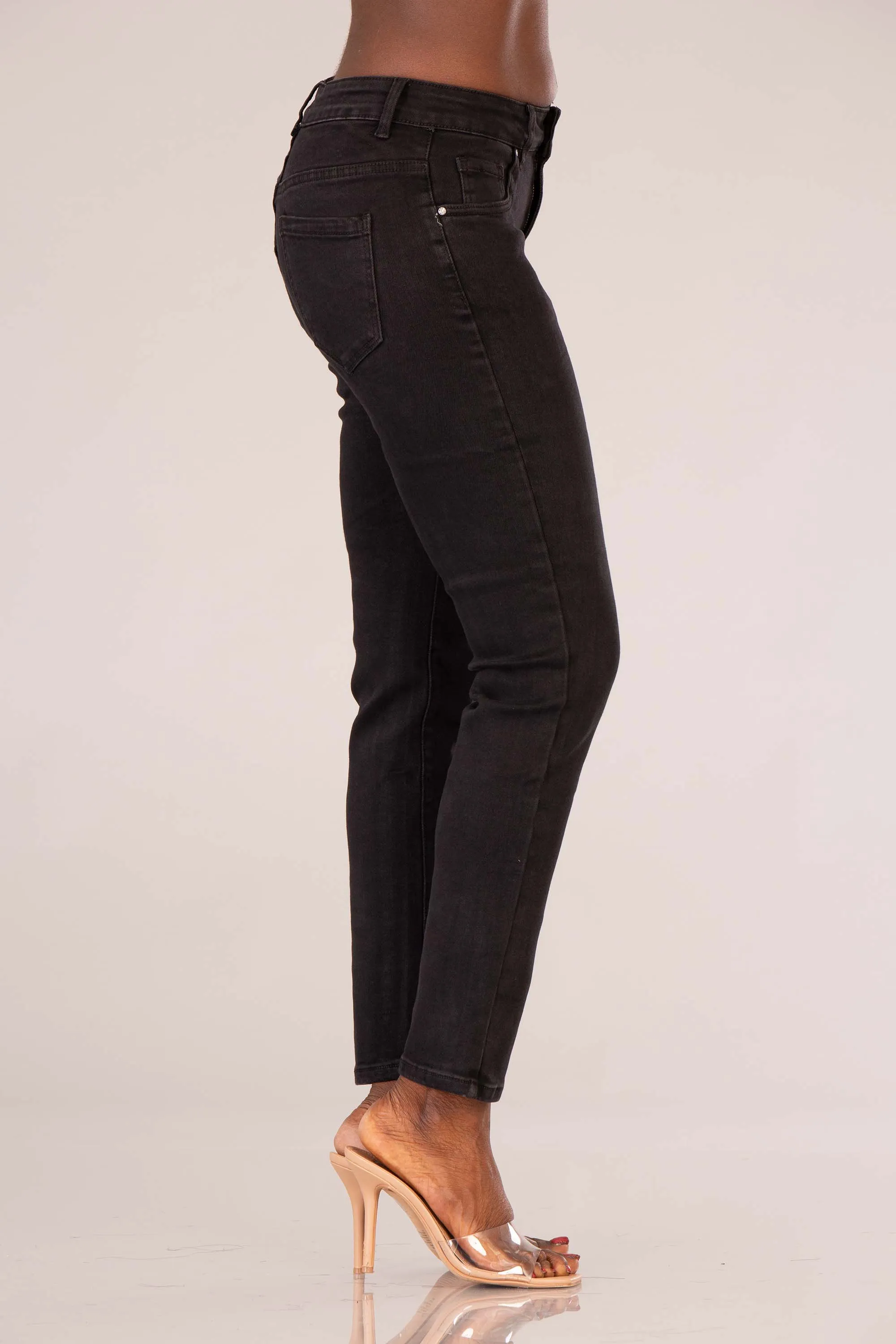 Wholesale Black Mom Jeans