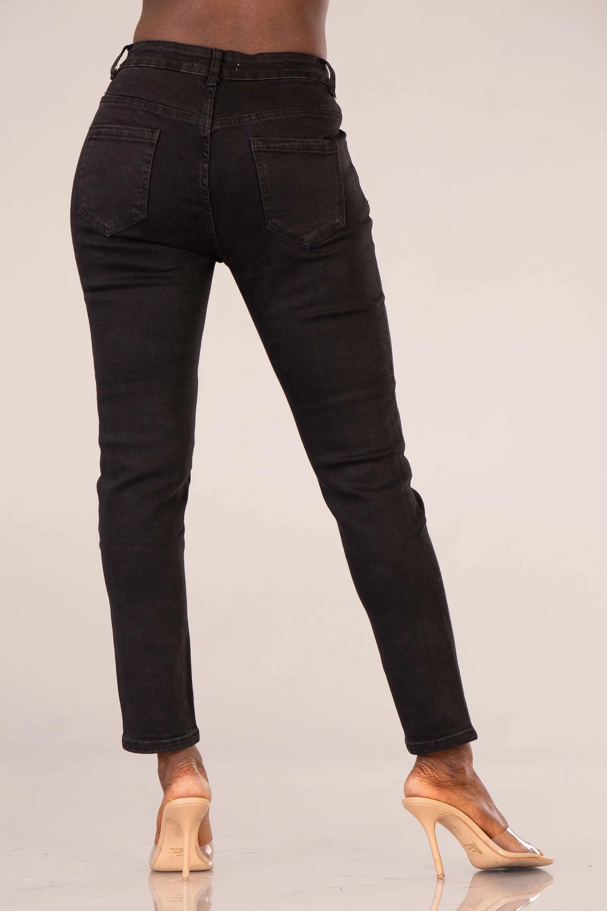Wholesale Black Mom Jeans