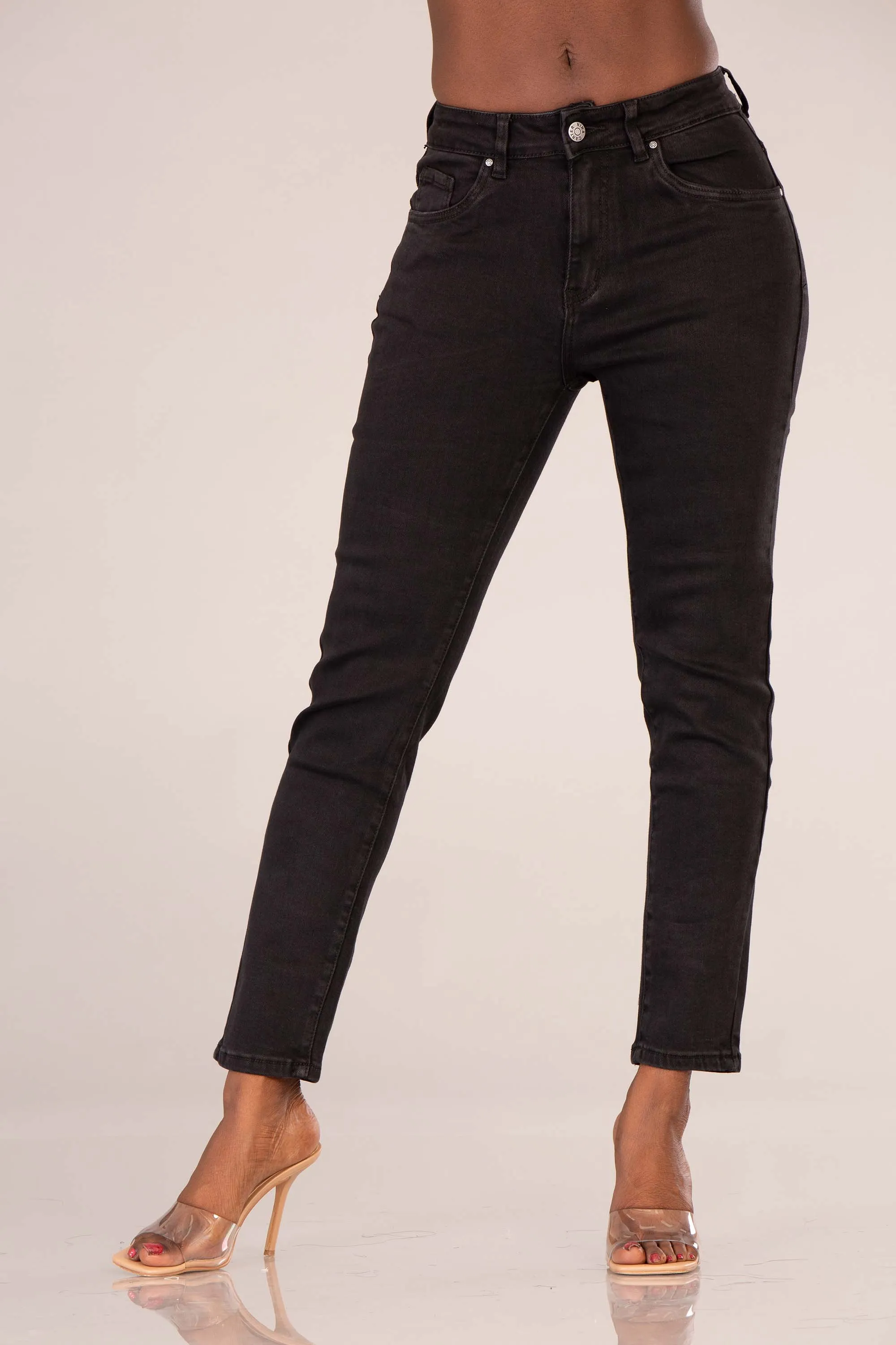Wholesale Black Mom Jeans