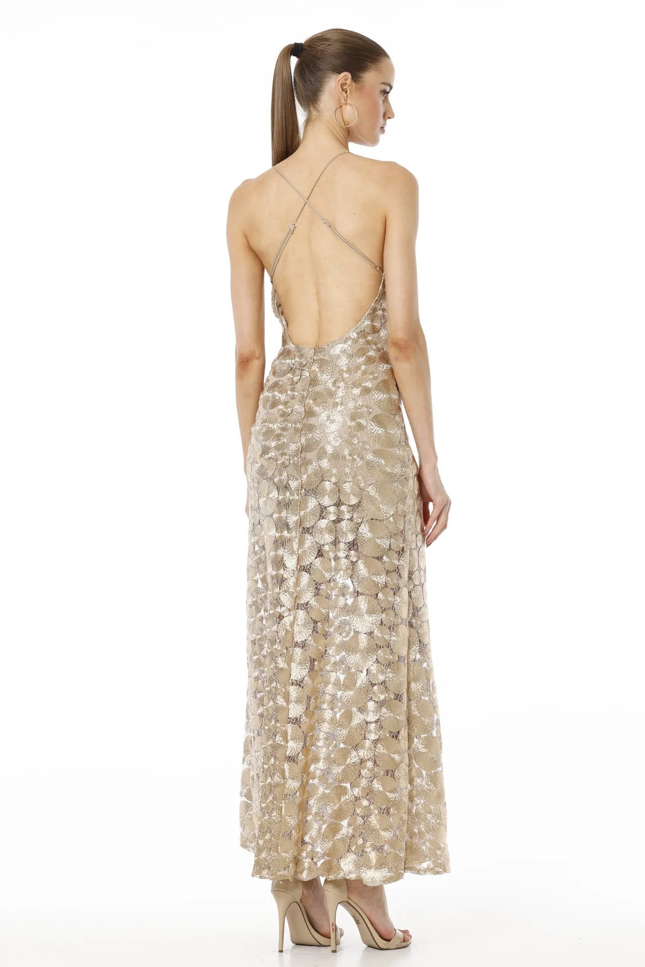 Women's Metallic Dress for Women