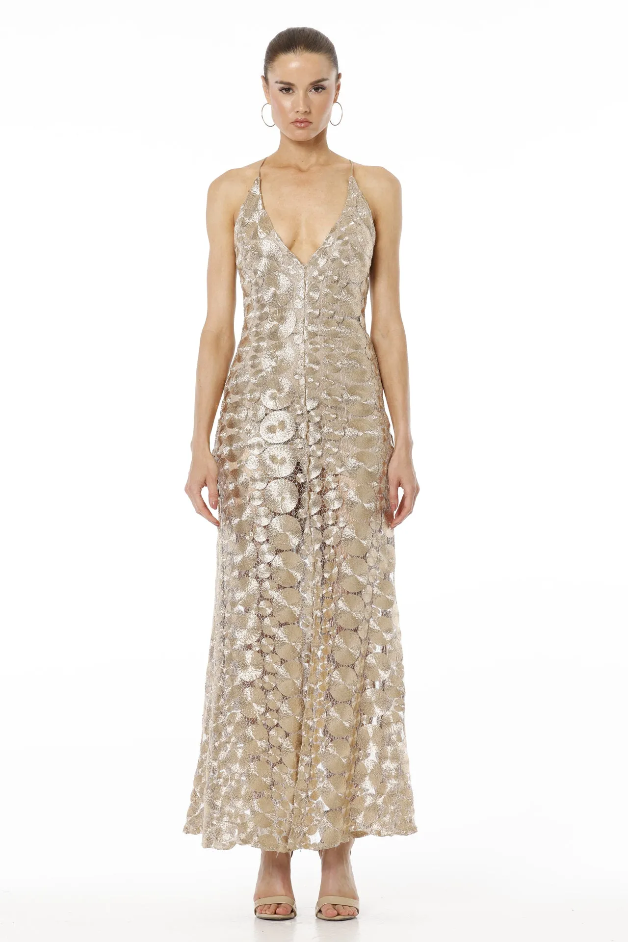 Women's Metallic Dress for Women