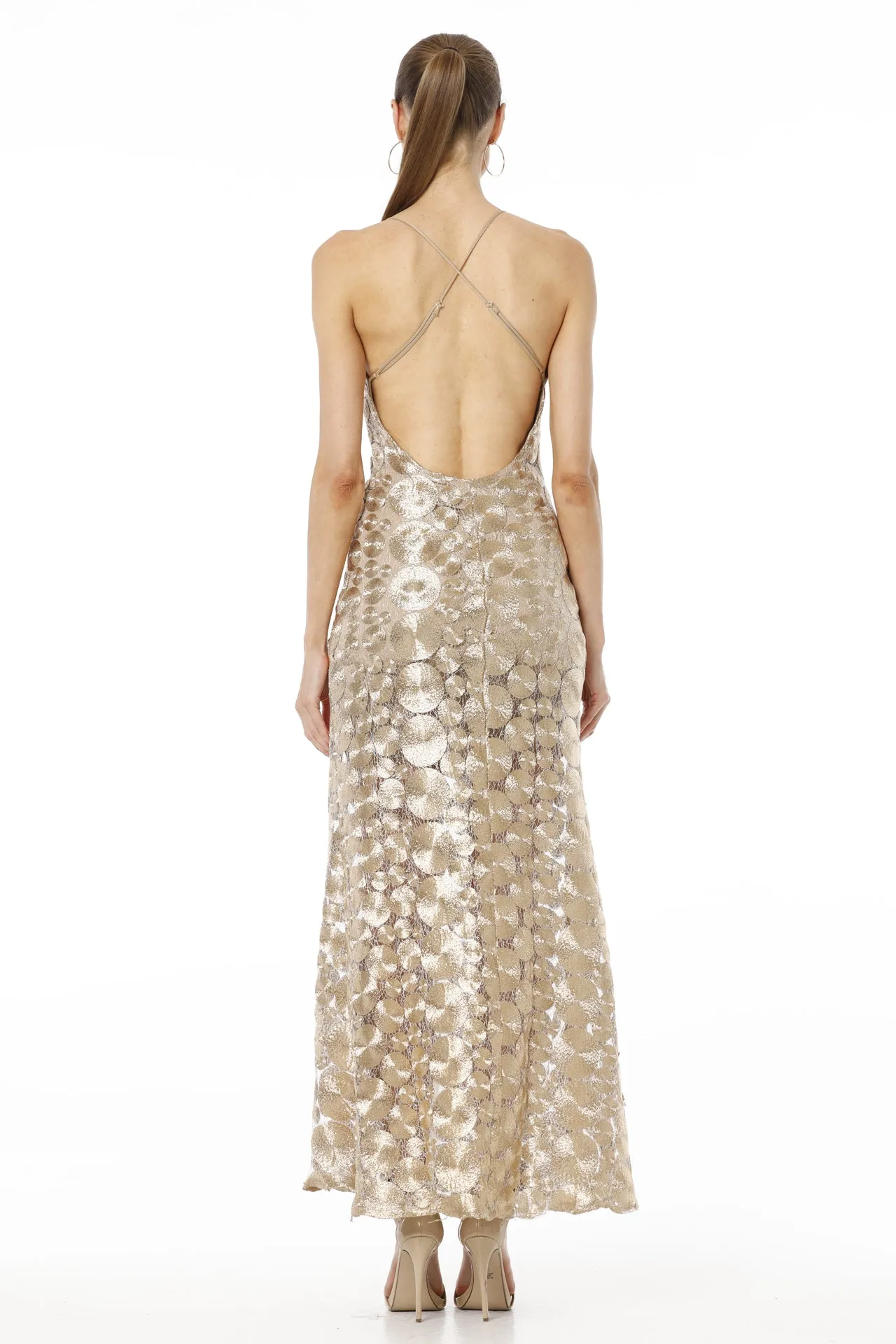 Women's Metallic Dress for Women