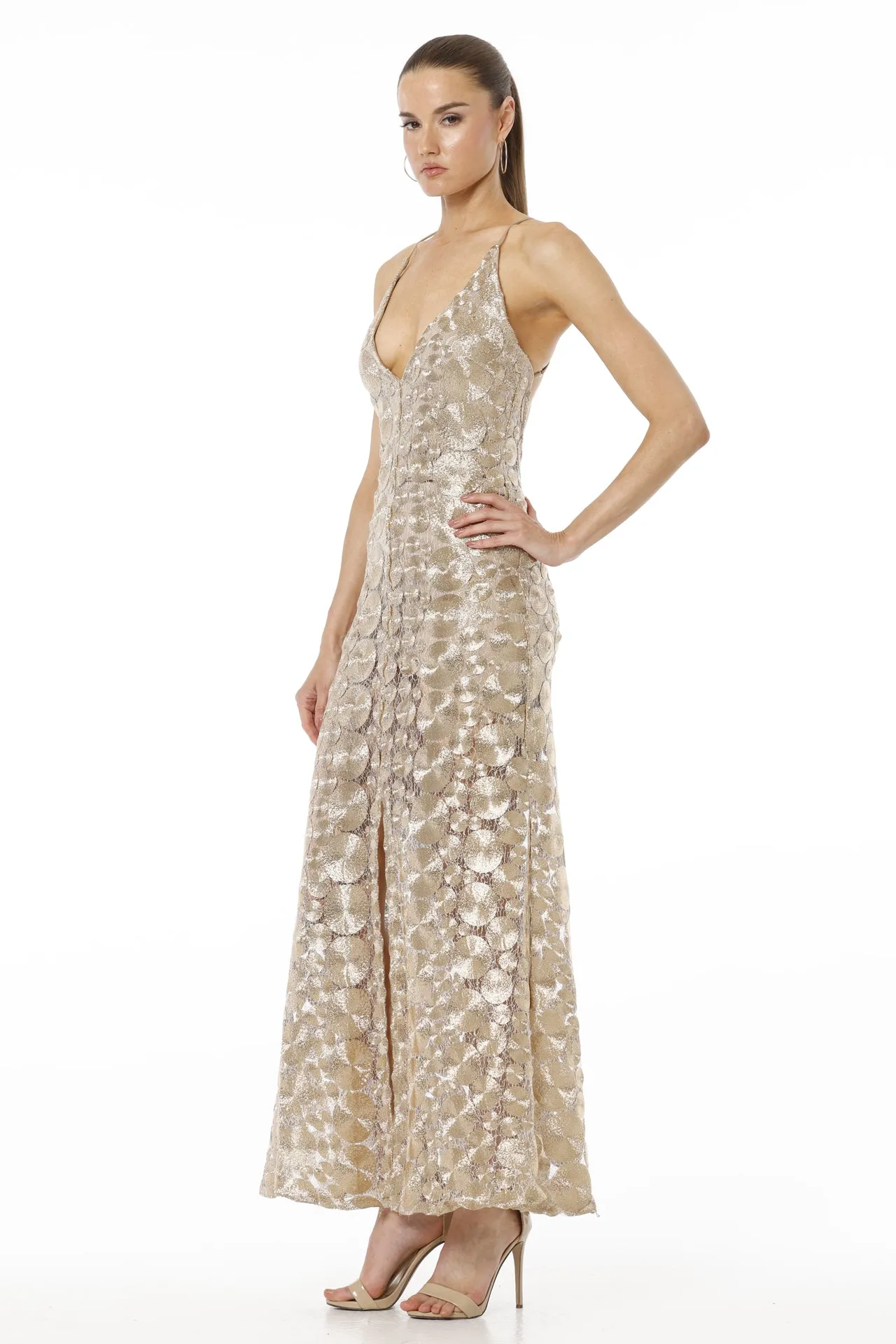 Women's Metallic Dress for Women