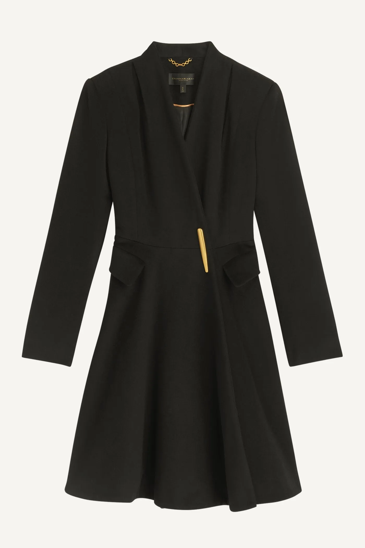 WOOL DRESS COAT