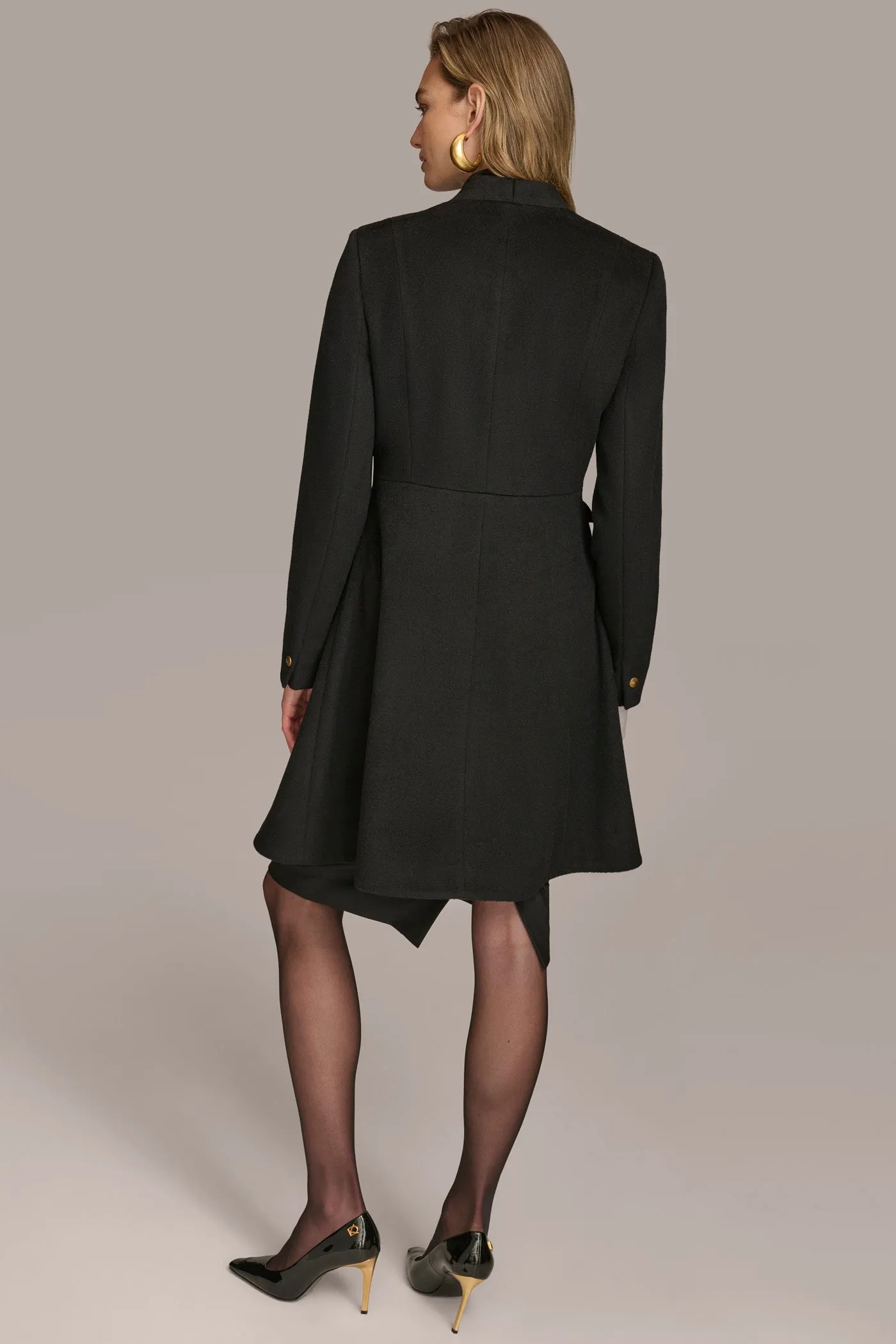 WOOL DRESS COAT
